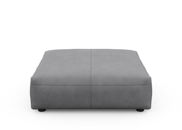 sofa seat - leather - dark grey - 105cm x 105cm