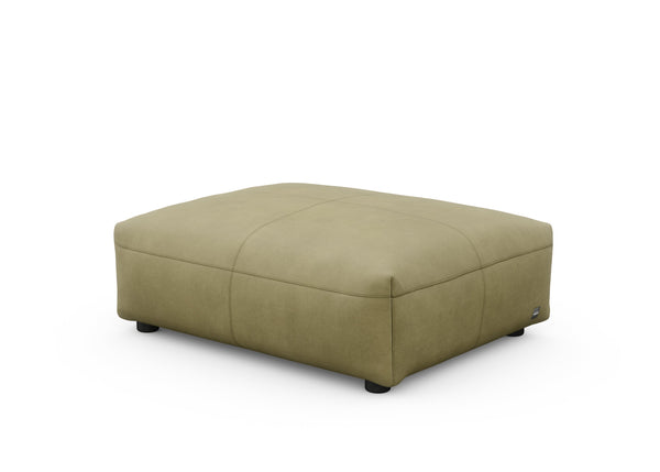 sofa seat - leather - olive - 105cm x 84cm