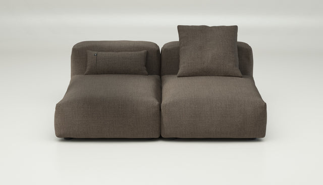 vetsak | Sofa Set 01 Medium - pique - taupe | Modulares Sofa | 2.5 Sitzer