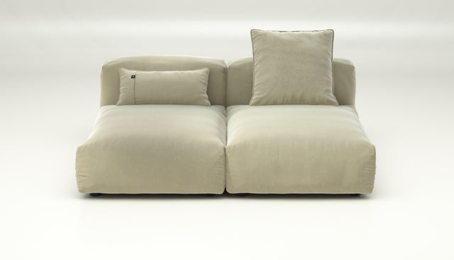 vetsak | Sofa Set 01 Medium - suave - clay | Modulares Sofa | 2.5 Sitzer