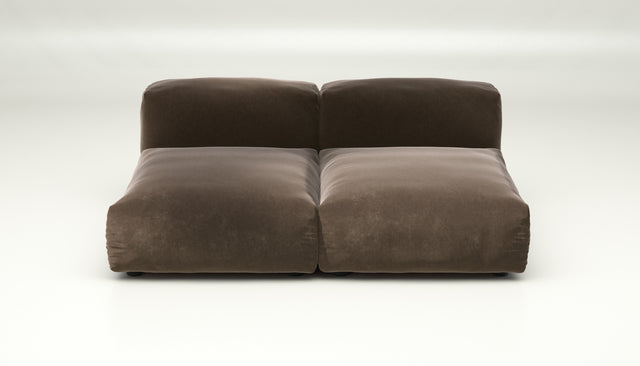 vetsak | Sofa Set 01 Medium - suave - espresso | Modulares Sofa | 2.5 Sitzer