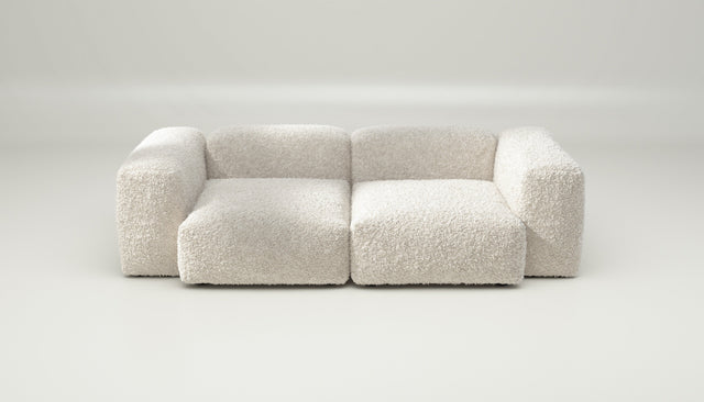 vetsak | Sofa Set 02 Medium - doodle - creme | Modulares Sofa | 2.5 Sitzer | Big Sofa