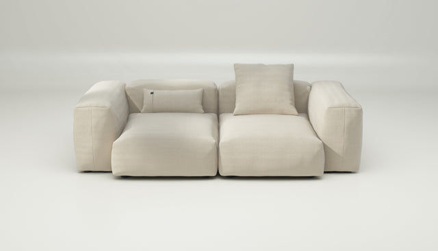 vetsak | Sofa Set 02 Medium - pique - beige | Modulares Sofa | 2.5 Sitzer | Big Sofa