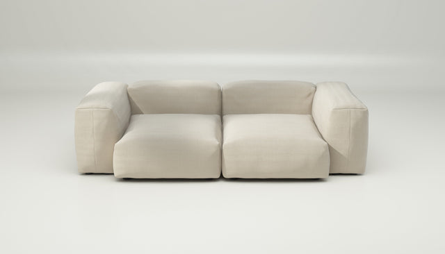 vetsak | Sofa Set 02 Medium - pique - beige | Modulares Sofa | 2.5 Sitzer | Big Sofa