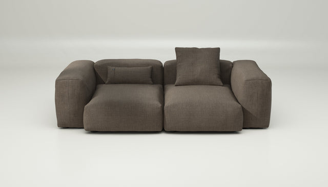vetsak | Sofa Set 02 Medium - pique - taupe | Modulares Sofa | 2.5 Sitzer | Big Sofa