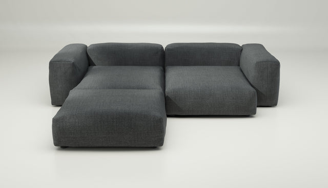 vetsak | Sofa Set 03 - pique - dark grey | Modulares Sofa | 3.5 Sitzer | Big Sofa | Ecksofa
