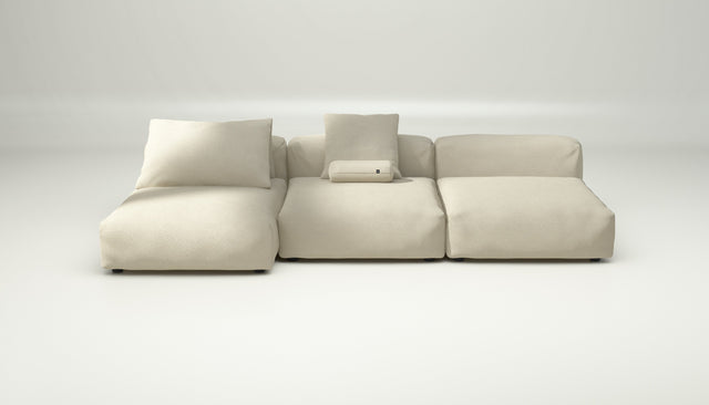 vetsak | Sofa Set 04 - loop loop - duna | Modulares Sofa | 5 Sitzer | Big Sofa