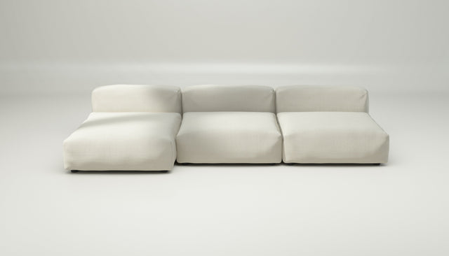 vetsak | Sofa Set 04 - pique - creme | Modulares Sofa | 5 Sitzer | Big Sofa