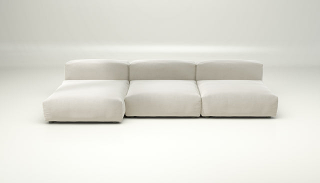 vetsak | Sofa Set 04 - suave - pearl | Modulares Sofa | 5 Sitzer | Big Sofa
