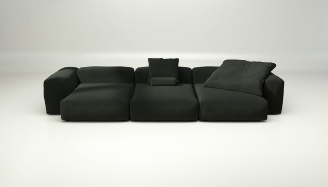 vetsak | Sofa Set 05 - loop loop - mousse | Modulares Sofa | 5 Sitzer | Big Sofa | Ecksofa