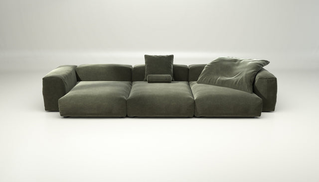 vetsak | Sofa Set 05 - suave - pine | Modulares Sofa | 5 Sitzer | Big Sofa | Ecksofa