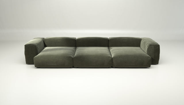 vetsak | Sofa Set 05 - suave - pine | Modulares Sofa | 5 Sitzer | Big Sofa | Ecksofa