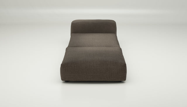 vetsak | Sofa Set 07 - Sun Lounger - pique - taupe | Modulares Sofa | 2 Sitzer | Daybed | Chaiselounge