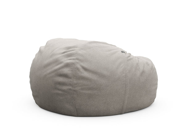 the jumbo beanbag - knit - grey