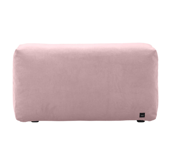 sofa side - 105x31 - velvet - violett