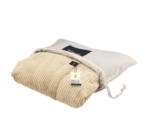 the jumbo beanbag cover - cord velours - sand