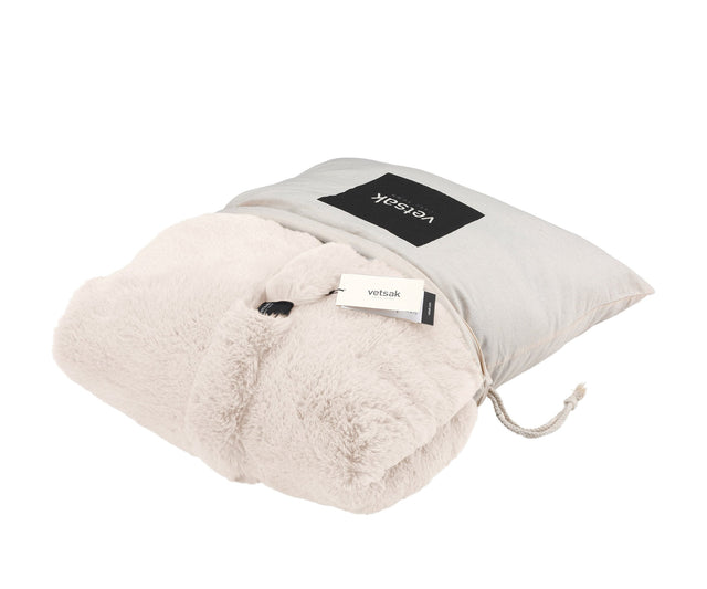 the jumbo beanbag cover - faux fur - beige