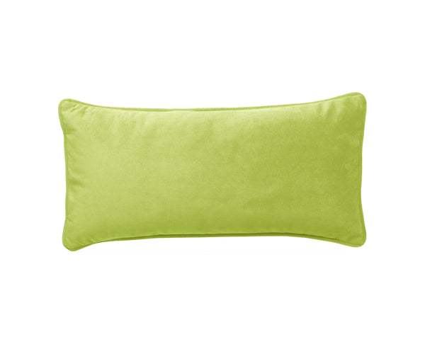 pillow - velvet - lime