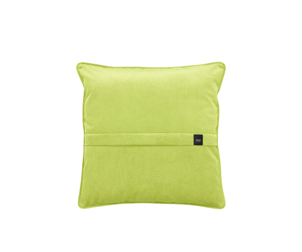 big pillow - velvet  -  lime
