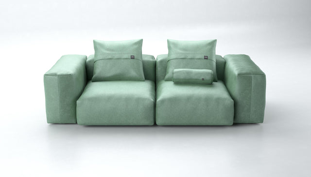 bundle m - velvet - mint - 230cm x 115cm