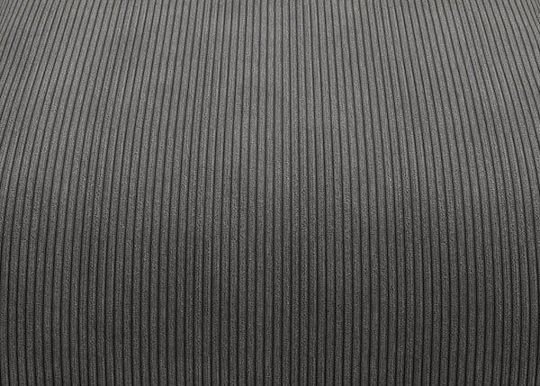 sofa seat cover 105x105 - cord velours - dark grey