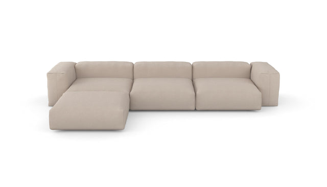 four module chaise sofa - loop loop - duna - 377cm x 241cm