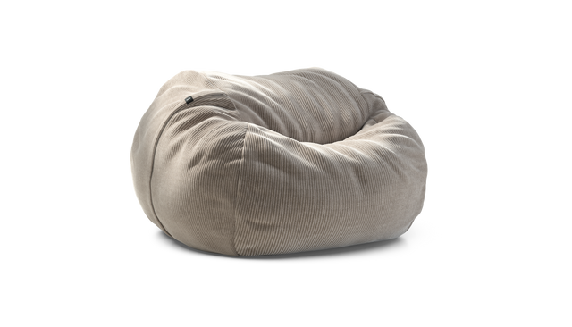 vetsak | Sitzsack Large - Cord Velour - Platinum