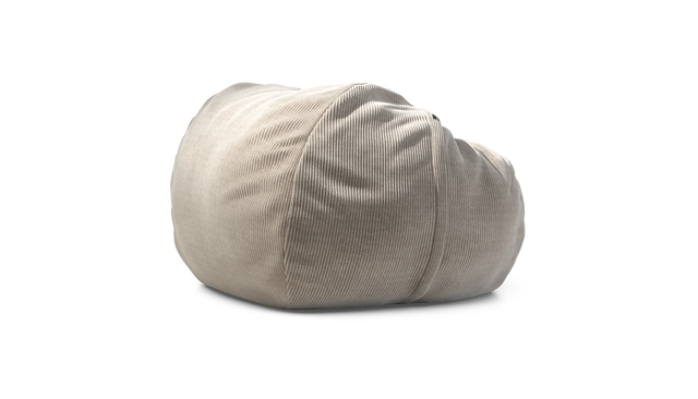 vetsak | Sitzsack Large - Cord Velour - Platinum