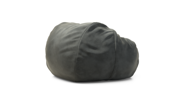 vetsak | Sitzsack Large - Leather - Dark Grey