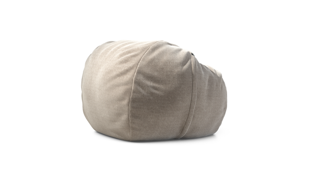 vetsak | Cover Sitzsack Medium - Cord Velour - Platinum