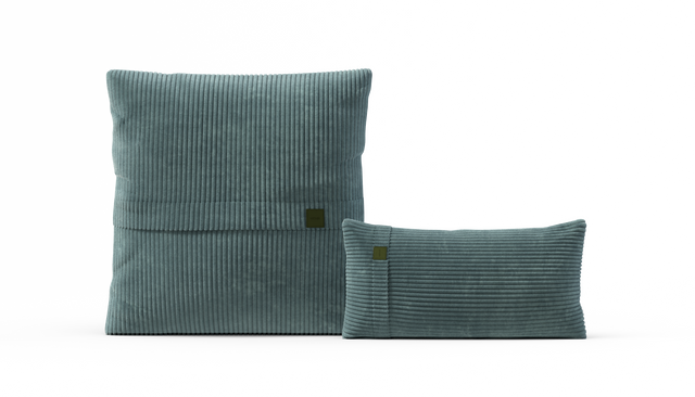 Pillow Set 1 - Cord Velour - Mint