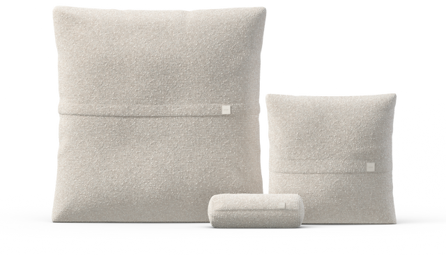 Pillow Set 2 - Nub - Creme