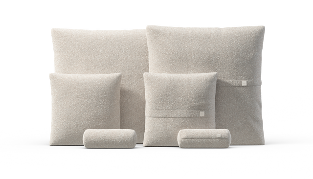 Pillow Set 3 - Nub - Creme