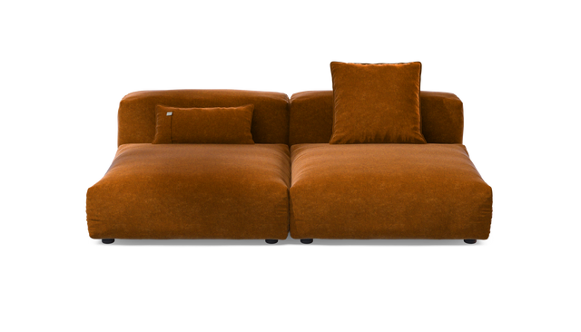 vetsak | Sofa Set 01 Large - Suave - Honey | Modulares Sofa | 3.5 Sitzer