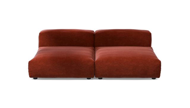 vetsak | Sofa Set 01 Large - Suave - Saffron | Modulares Sofa | 3.5 Sitzer