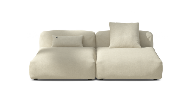 vetsak | Sofa Set 01 Large - Loop Loop - Duna | Modulares Sofa | 3.5 Sitzer