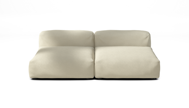 vetsak | Sofa Set 01 Large - Loop Loop - Duna | Modulares Sofa | 3.5 Sitzer