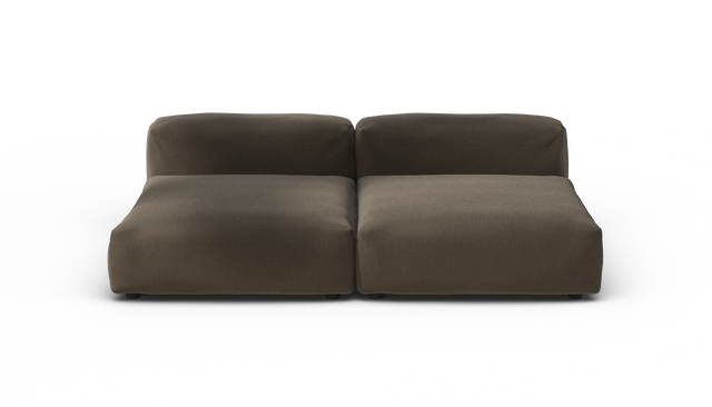 vetsak | Sofa Set 01 Large - Breeze - Brown | Modulares Sofa | 3.5 Sitzer