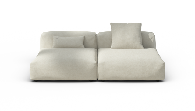 vetsak | Sofa Set 01 Large - Breeze - Ecru | Modulares Sofa | 3.5 Sitzer