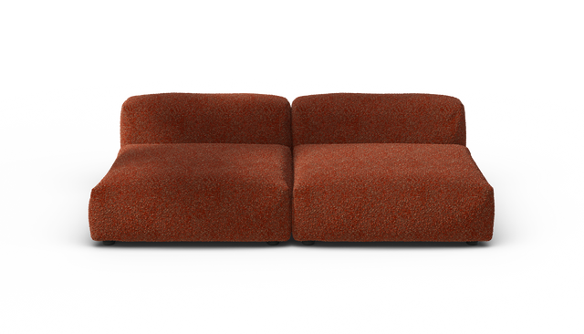 vetsak | Sofa Set 01 Large - Nub - Sienna | Modulares Sofa | 3.5 Sitzer