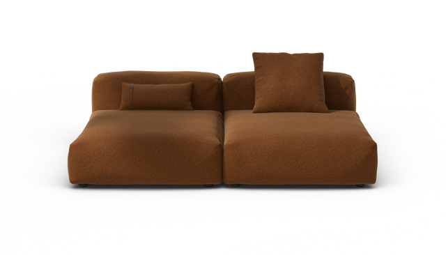vetsak | Sofa Set 01 Large - Pebble - Sundried | Modulares Sofa | 3.5 Sitzer