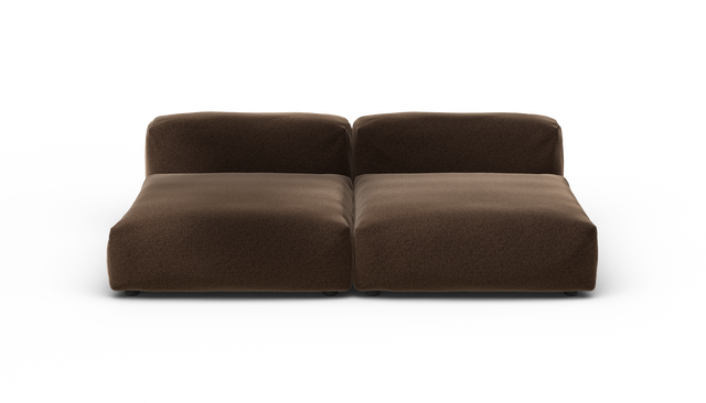 vetsak | Sofa Set 01 Large - Pebble - Umber | Modulares Sofa | 3.5 Sitzer