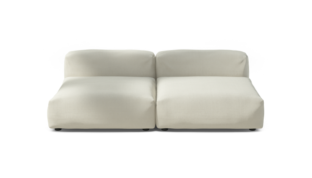 vetsak | Sofa Set 01 Large - Pique - Creme | Modulares Sofa | 3.5 Sitzer