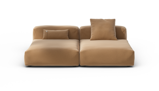 vetsak | Sofa Set 01 Large - Pique - Wheat | Modulares Sofa | 3.5 Sitzer