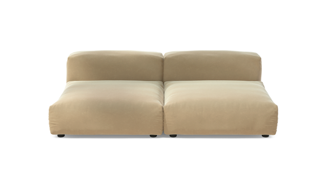 vetsak | Sofa Set 01 Large - Suave - Creme | Modulares Sofa | 3.5 Sitzer