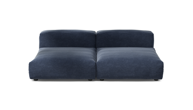 vetsak | Sofa Set 01 Large - Suave - Navy | Modular Sofa | 3.5 Seater