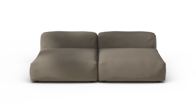 vetsak | Sofa Set 01 Large - Terrain - Driftwood | Modulares Sofa | 3.5 Sitzer