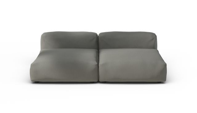 vetsak | Sofa Set 01 Large - Terrain - Flint | Modulares Sofa | 3.5 Sitzer