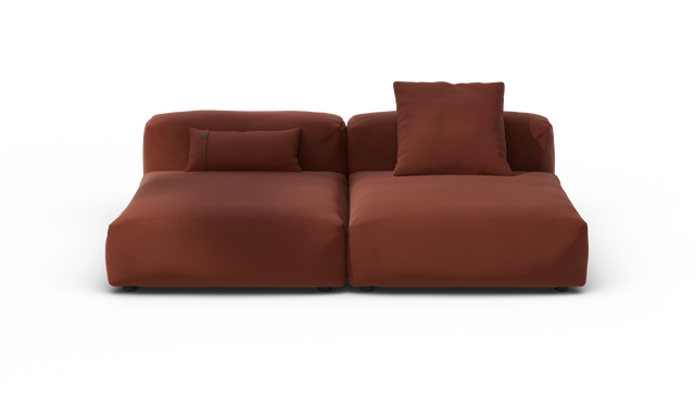 vetsak | Sofa Set 01 Large - Terrain - Saffron | Modulares Sofa | 3.5 Sitzer
