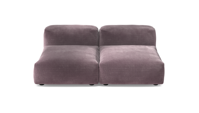 vetsak | Sofa Set 01 Medium - Cord Velour - Blossom | Modulares Sofa | 2.5 Sitzer